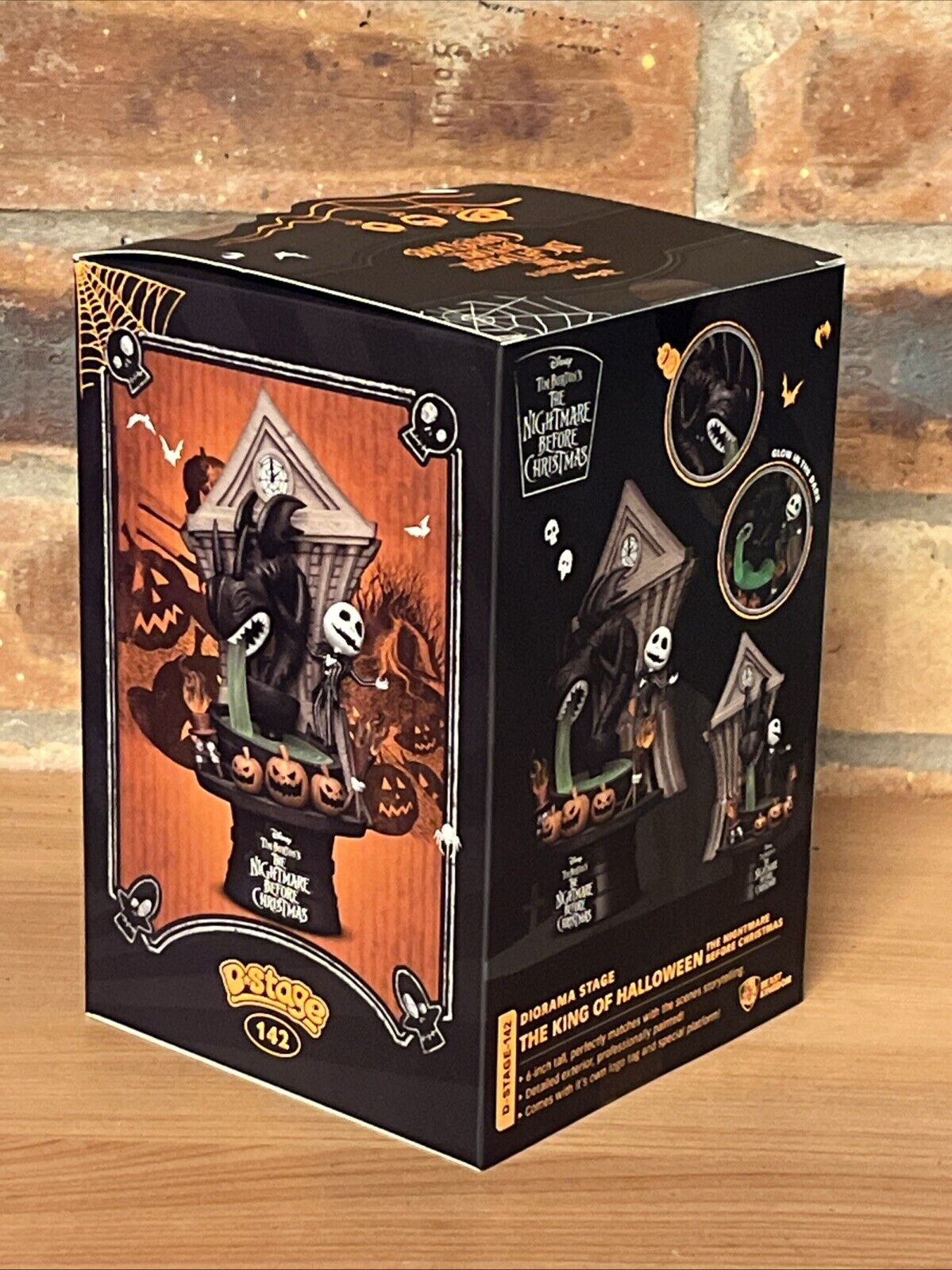 Disney Beast Kingdom Nightmare Before Christmas D - Stage Diorama King Halloween - SOScollectible