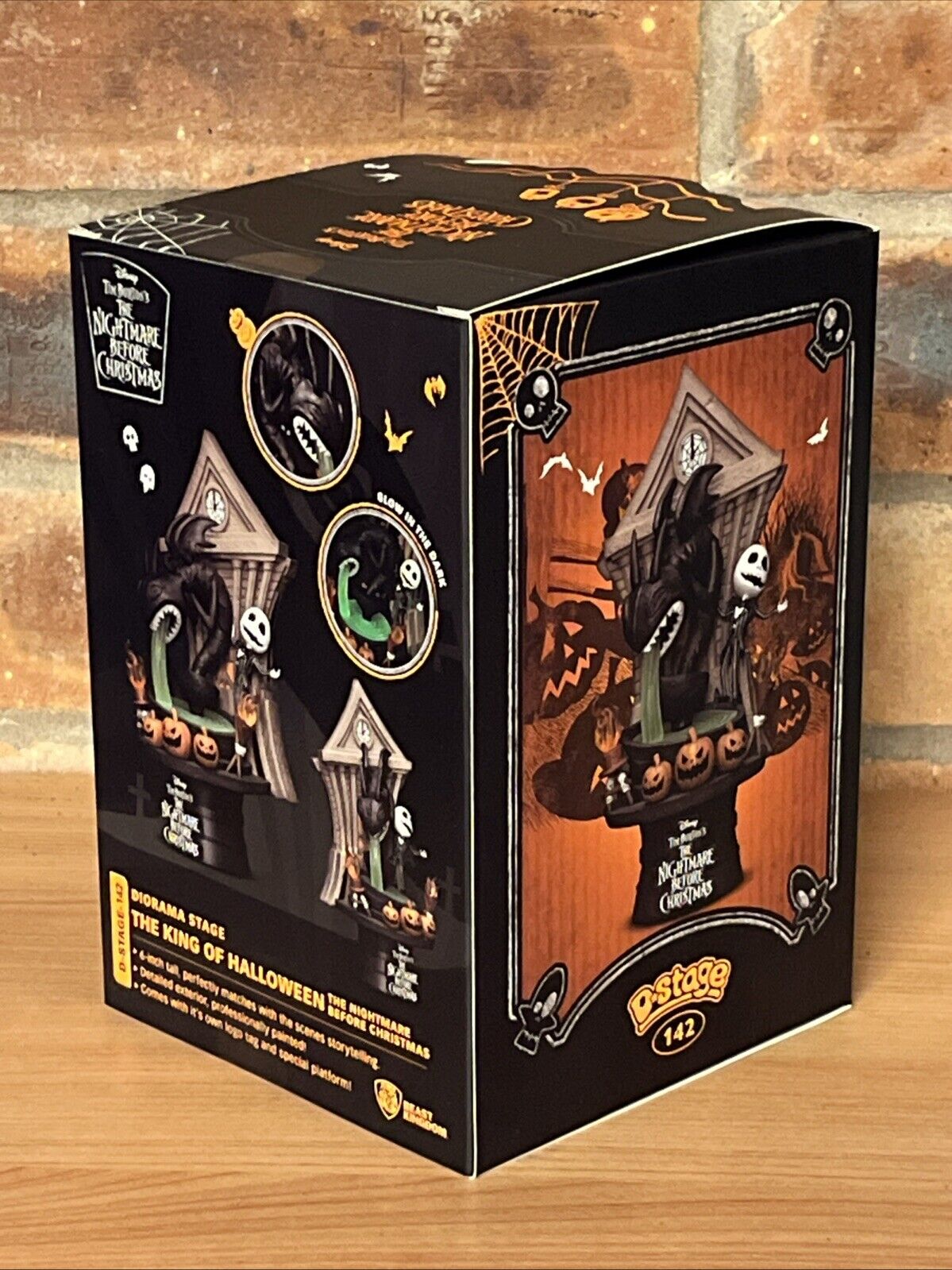 Disney Beast Kingdom Nightmare Before Christmas D - Stage Diorama King Halloween - SOScollectible