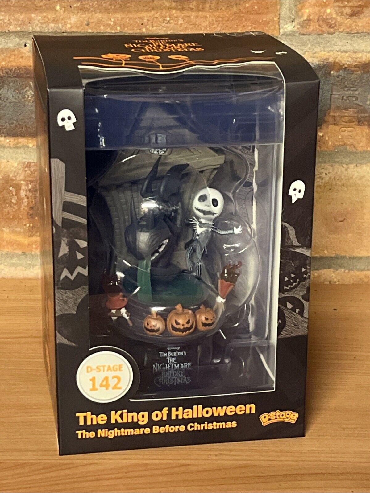 Disney Beast Kingdom Nightmare Before Christmas D - Stage Diorama King Halloween - SOScollectible