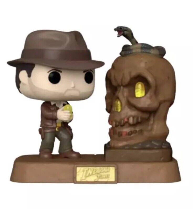 Disney Funko Pop Deluxe Indiana Jones Light Up Exclusive 1361 In Stock Grail New - SOScollectible