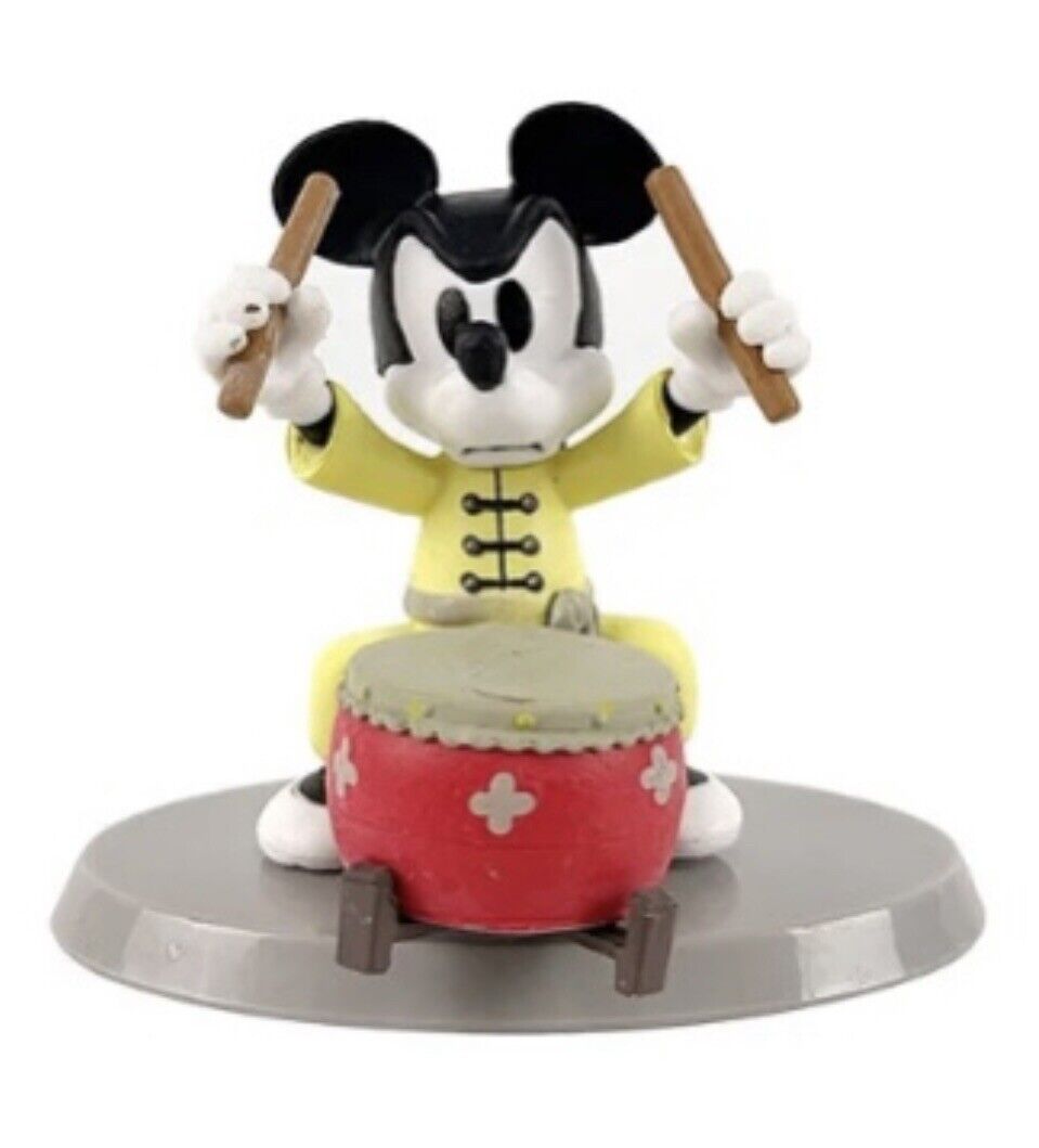 Disney Kung Fu Mickey Mouse Figure Series - Drummer Mickey Bruce Lee 6cm Giftbox - SOScollectible