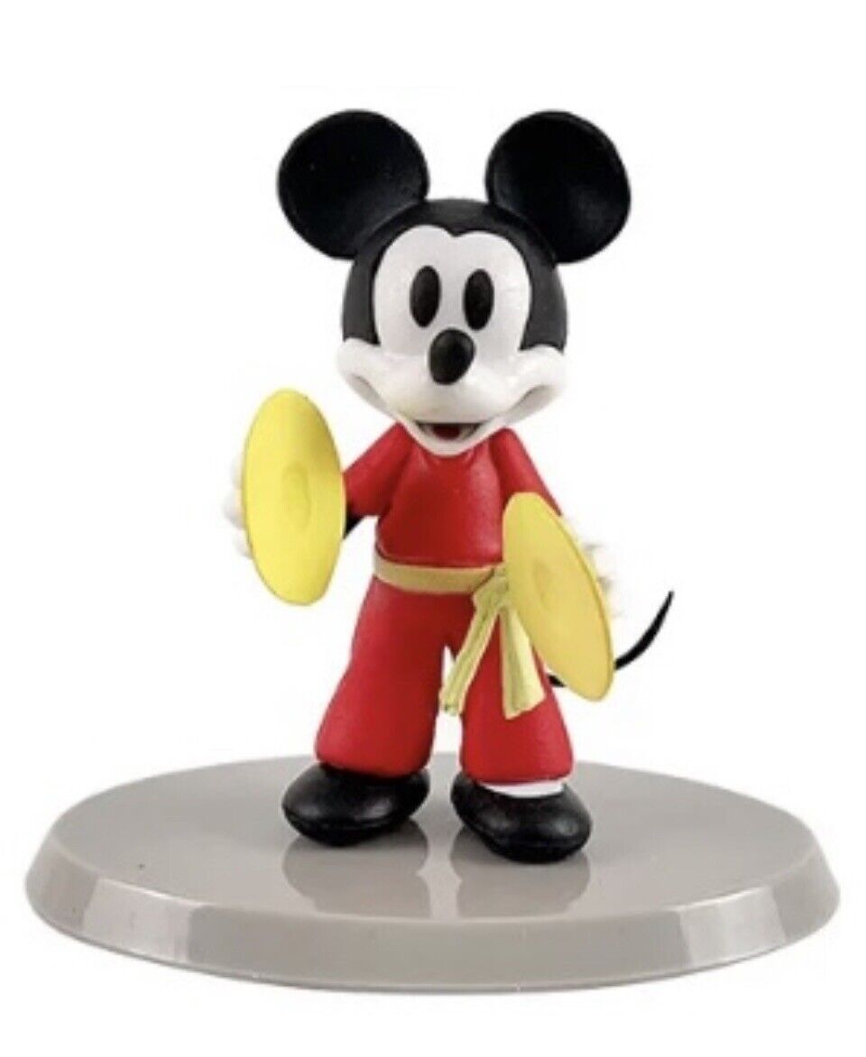 Disney Kung Fu Mickey Mouse Figure Series Symbols Band Bruce Lee 6cm In Gift Box - SOScollectible