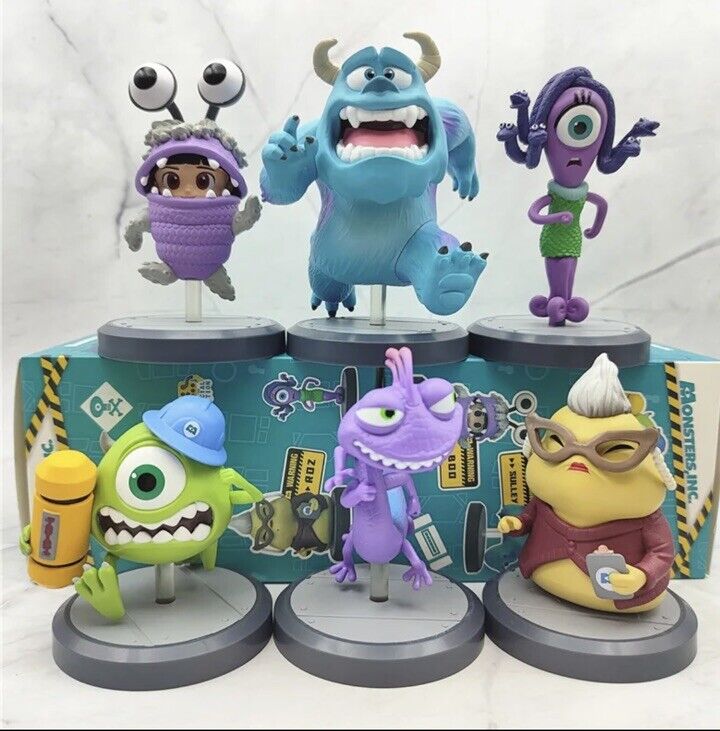 Disney Monsters Inc Celia At University Blind Box Toys Model 🇬🇧 - SOScollectible