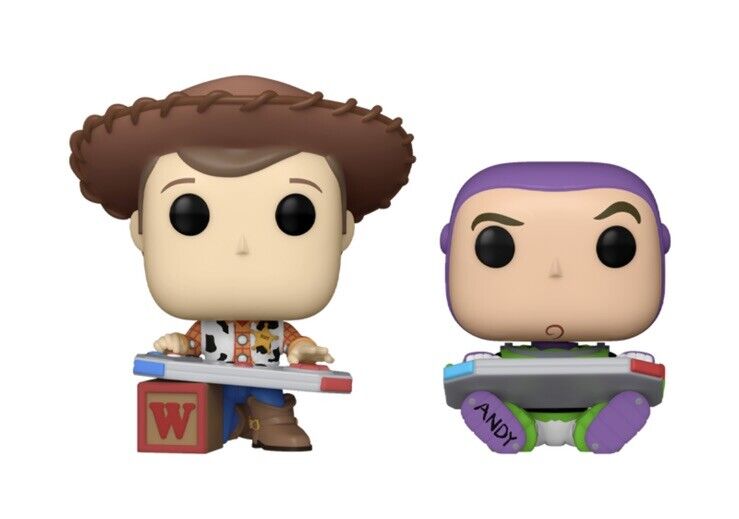 Disney Toy Story Buzz & Woody Chicago C2E2 2024 FUNKO POP 2 - Pack In Stock - SOScollectible