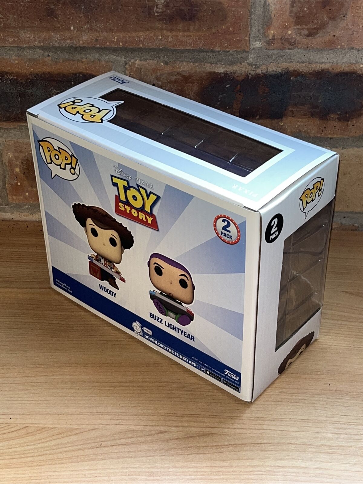 Disney Toy Story Buzz & Woody Chicago C2E2 2024 FUNKO POP 2 - Pack In Stock - SOScollectible