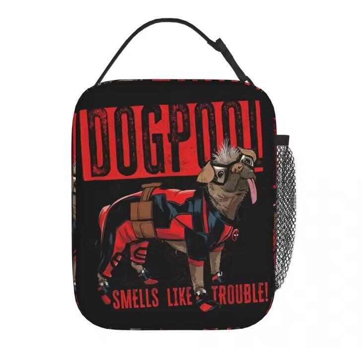 Dogpool Deadpool & Wolverine Insulated Lunch Bag Thermal Food School Picnic 🇬🇧 - SOScollectible