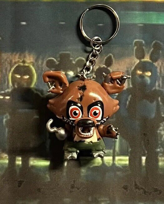 FNAF Five Nights At Freddy's FOXY Keychain Freddy Foxy Xmas Gifts for Kids - SOScollectible