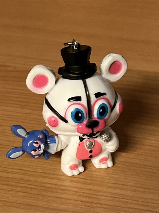 FNAF Five Nights At Freddy's Keychain Funtime Freddy 🇬🇧 Xmas Gifts Mini Gaming - SOScollectible