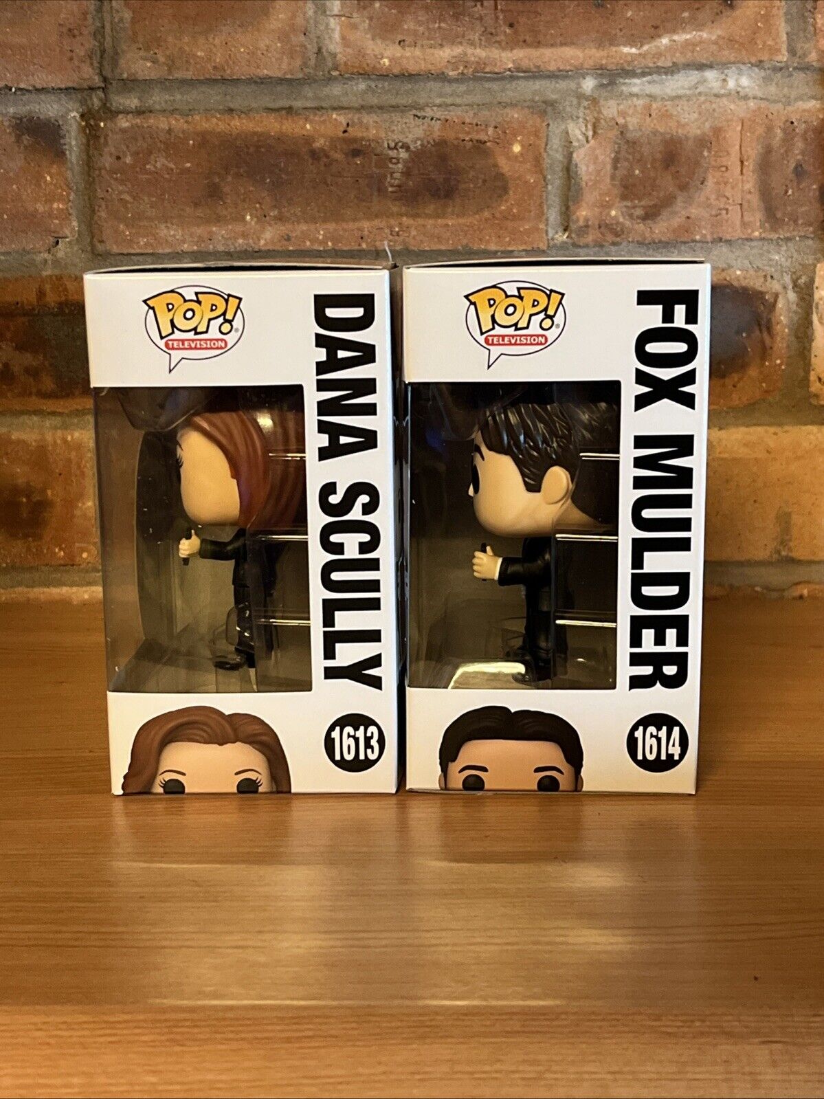 Fox Mulder And Dana Scully Set Funko Pop The X - Files Vinyl #1614 1613 Gift - SOScollectible