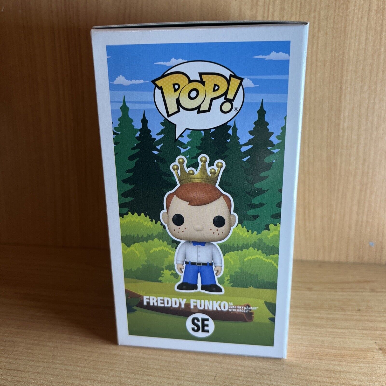 Freddy Funko as Luke Skywalker with Grogu Fundays Exclusive Funko Pop LE4000 New - SOScollectible