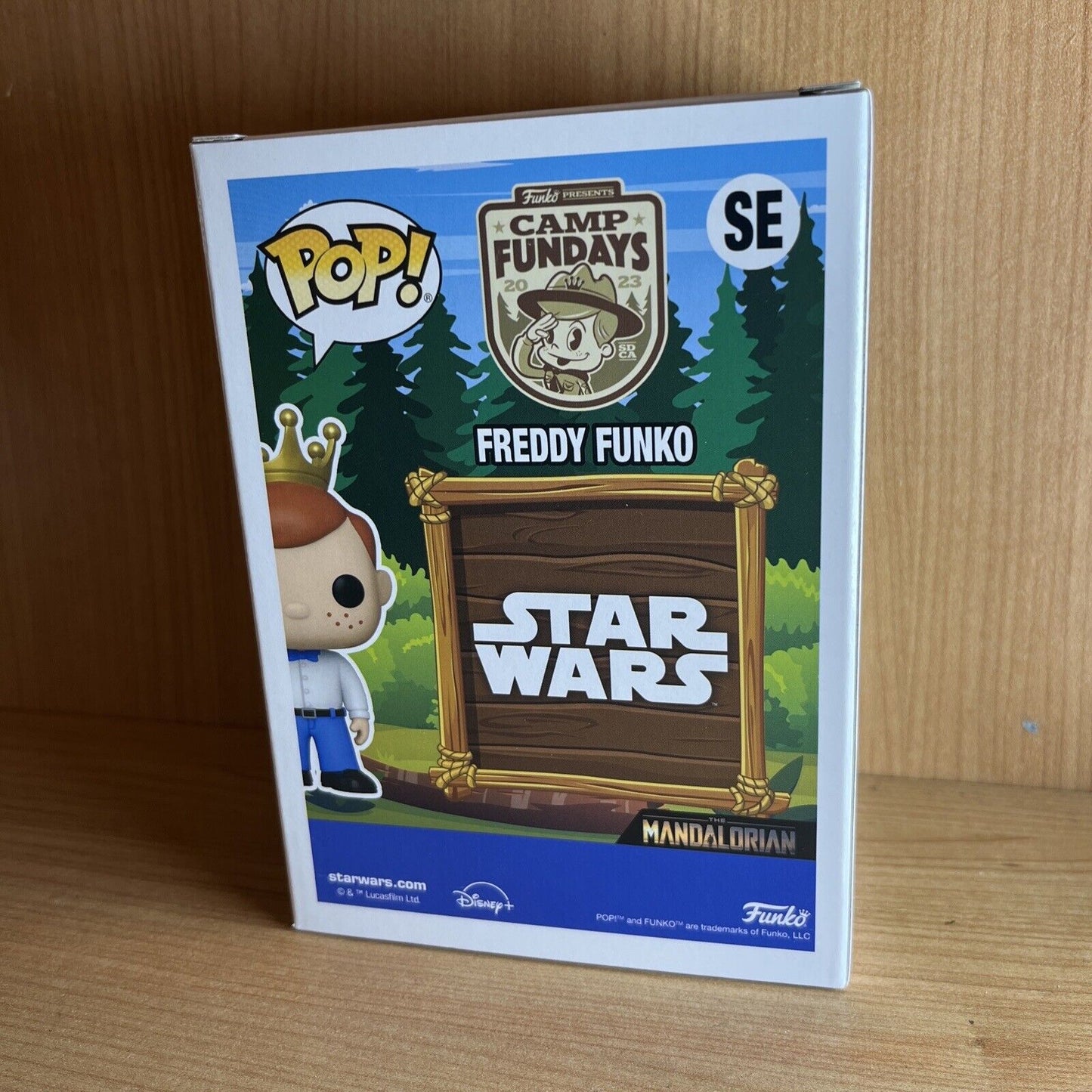 Freddy Funko as Luke Skywalker with Grogu Fundays Exclusive Funko Pop LE4000 New - SOScollectible