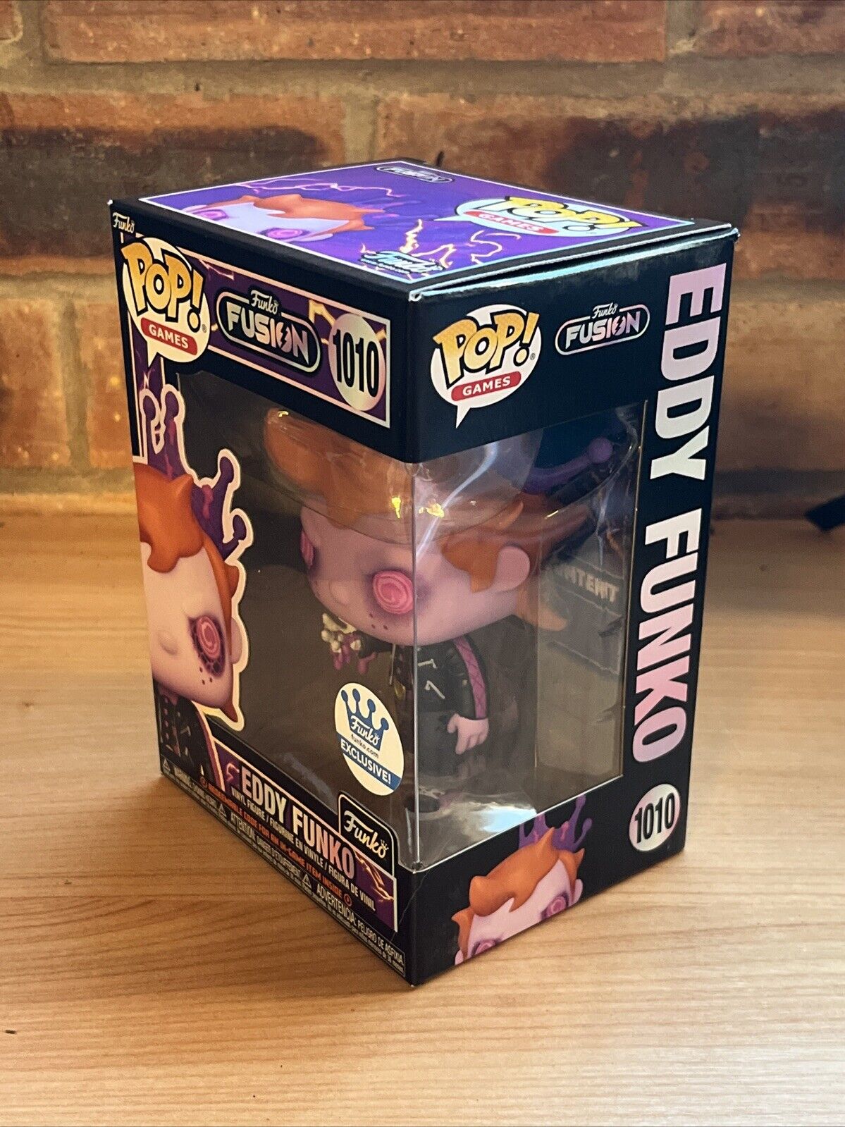 FREDDY FUNKO POP! EDDY FUNKO FUNKO FUSION Game Exclusive In STOCK NOW Code Exc - SOScollectible