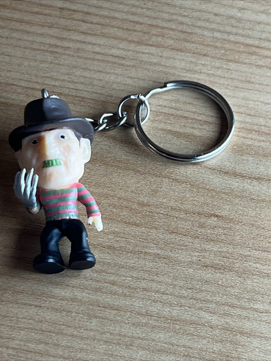 Freddy Nightmare Elm Street 3D Key ring Horror TV Movie Goth Gift Kids Cult - SOScollectible