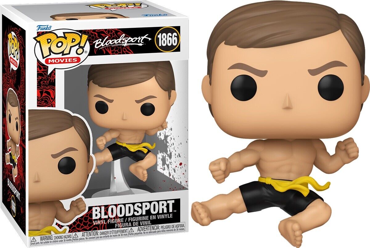 Funko 1866 Bloodsport Frank Dux Jean Van Damme Cult Movie Gift In Stk Now - SOScollectible