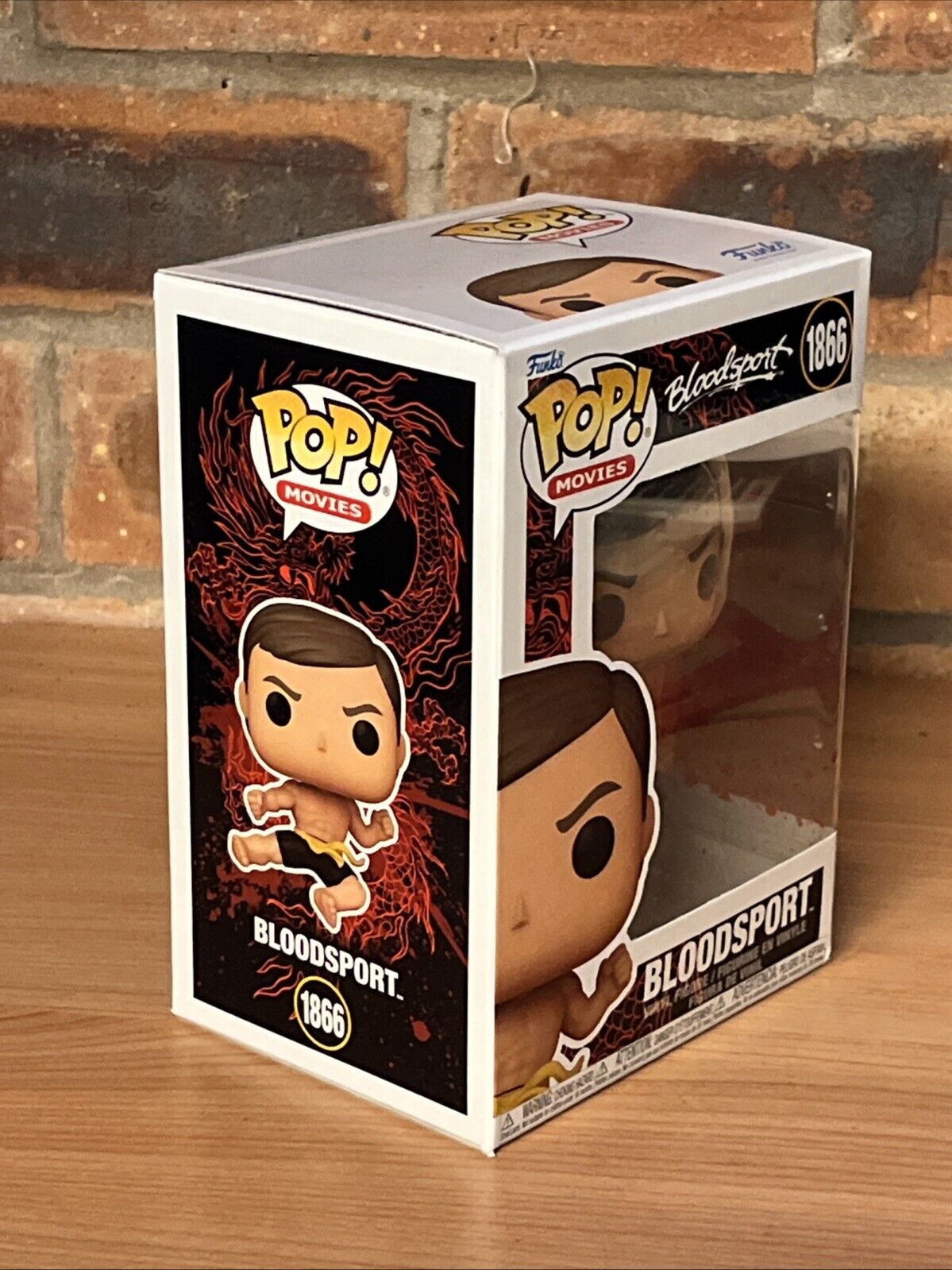 Funko 1866 Bloodsport Frank Dux Jean Van Damme Cult Movie Gift In Stk Now - SOScollectible