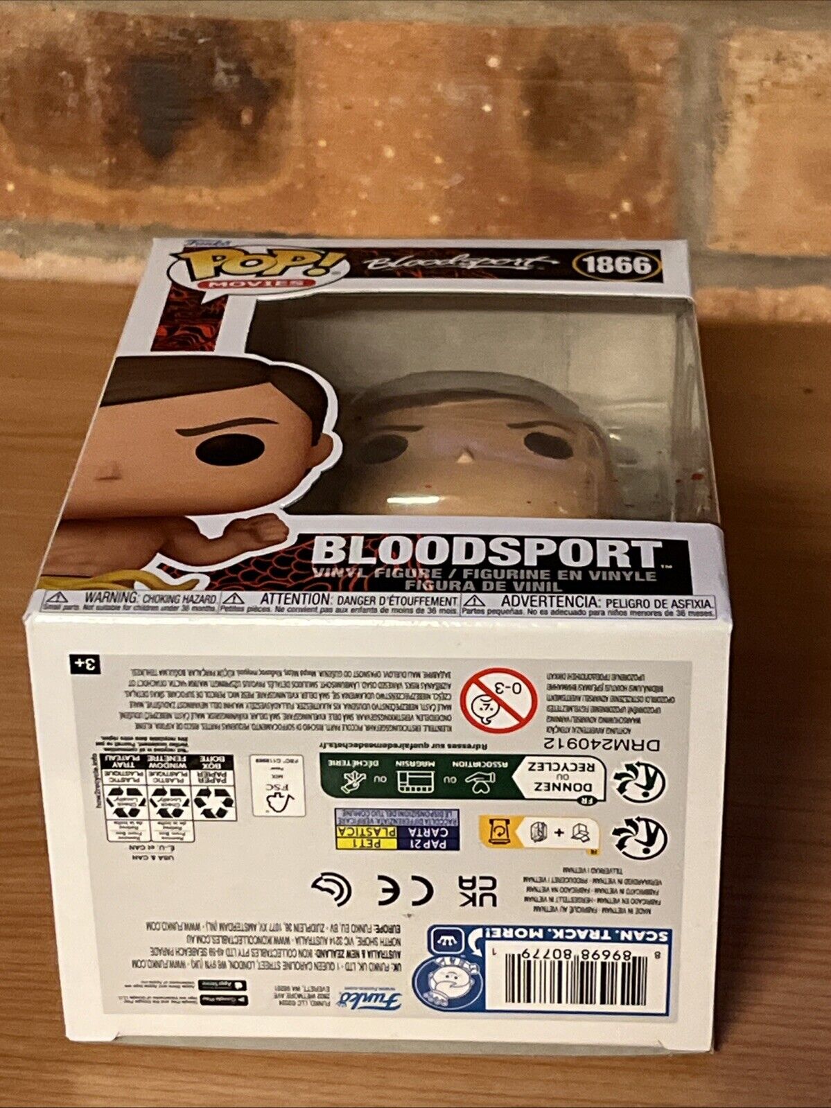 Funko 1866 Bloodsport Frank Dux Jean Van Damme Cult Movie Gift In Stk Now - SOScollectible