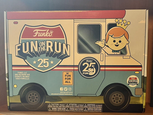 Funko 25Th Anniversary Fun On The Run EMPTY BOX NO items Inside Display Case - SOScollectible