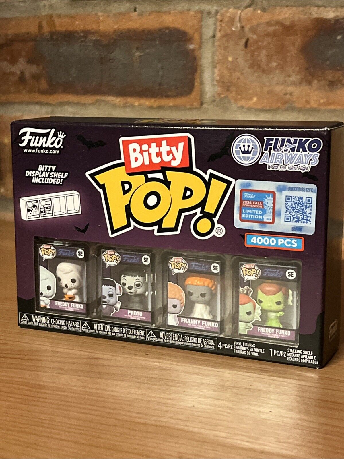 Funko Airways Bitty Pop! NYCC 2024 Exclusive Shared Sticker LE 4000 - SOScollectible