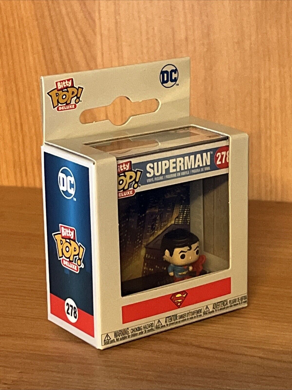 Funko Bitty Pop Deluxe 27 Superman Bittyverse Collect Set In Stk Now Gift - SOScollectible