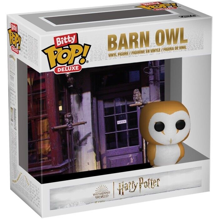 Funko Bitty Pop! Deluxe Harry Potter - Barn Owl Vinyl Figure In Stk Now Gift - SOScollectible