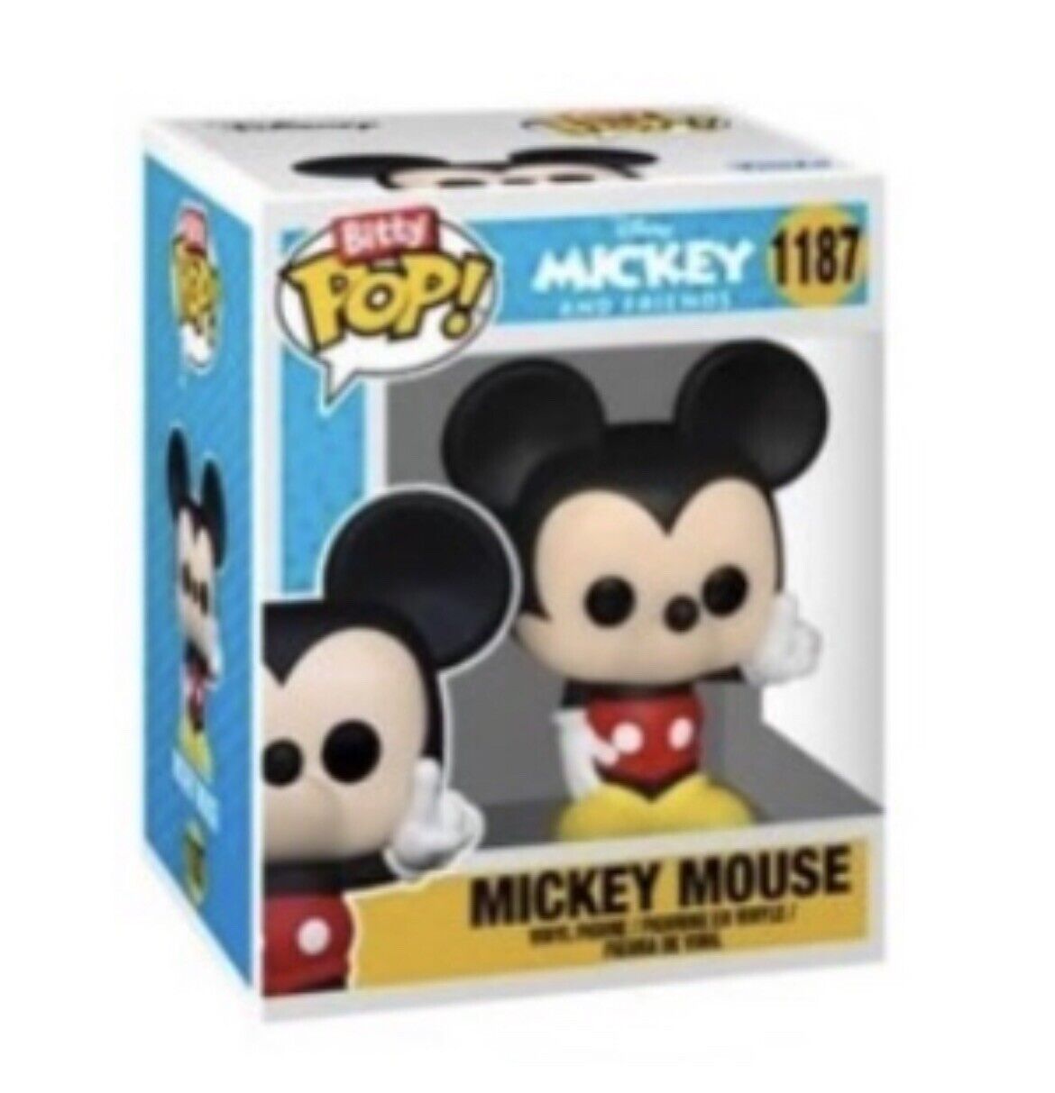 Funko Bitty Pop Disney - Mickey Mouse Mini Collectible Gift Xmas Pop - SOScollectible