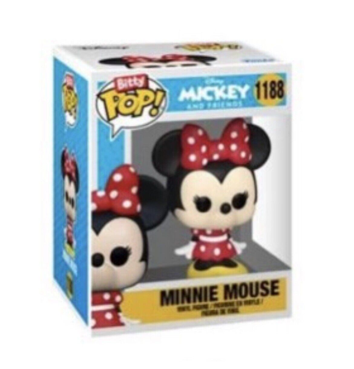 Funko Bitty Pop Disney - Minnie Mouse Mini Collectible Gift Xmas Pop - SOScollectible