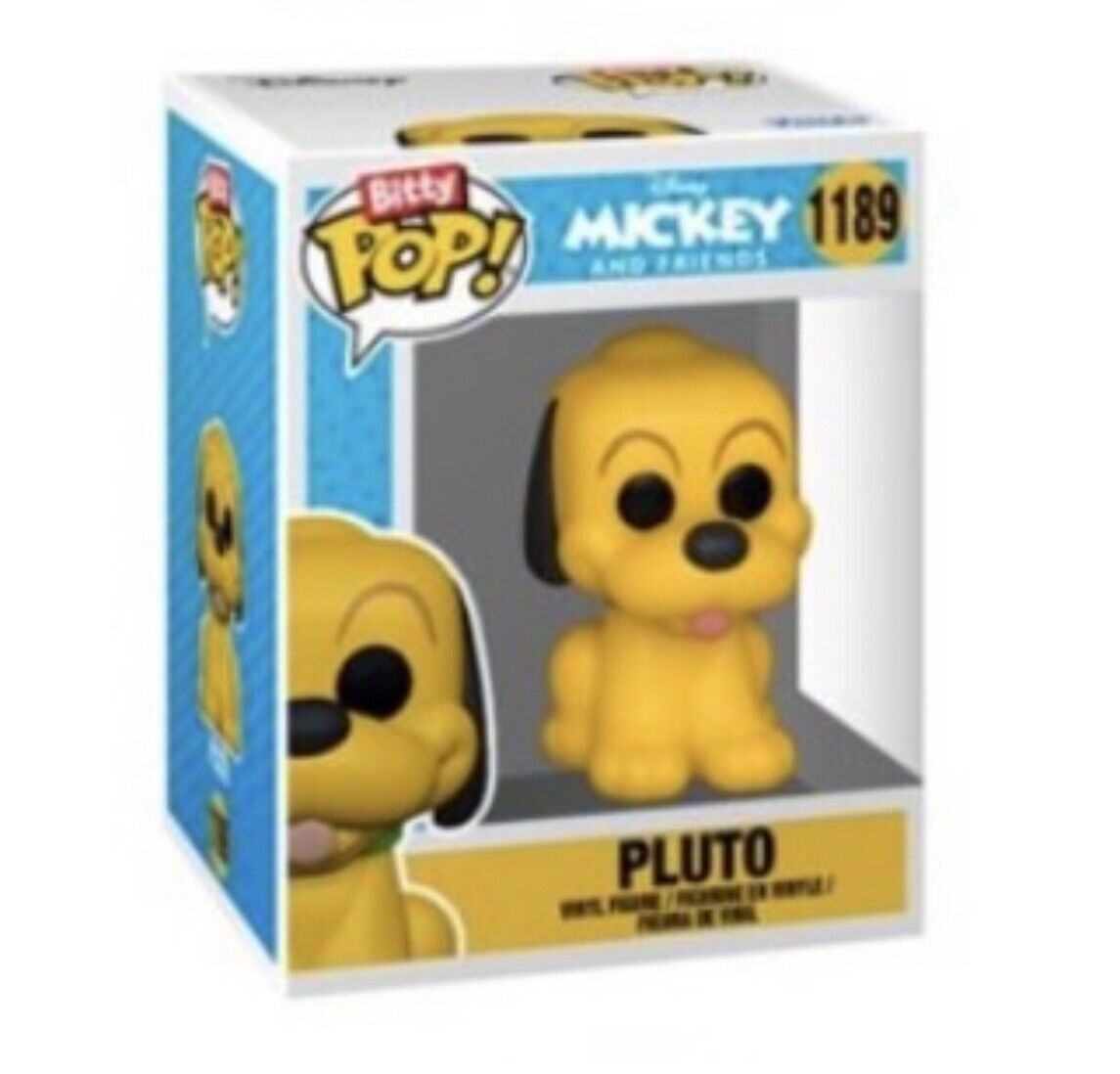 Funko Bitty Pop Disney - Pluto The Dog Mini Collectible Gift Xmas Pop - SOScollectible