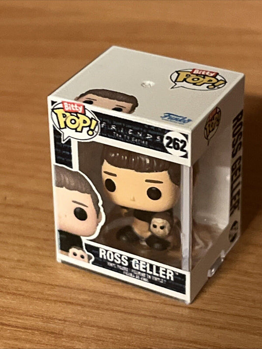 Funko Bitty Pop Friends TV Series Ross Geller with Marcel #262 - 1.3" Mini Pop - SOScollectible