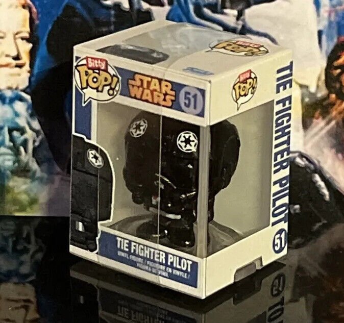 Funko Bitty POP! Star Wars: Tie Fighter Pilot 51 Micro Vinyl Figure New Sealed - SOScollectible