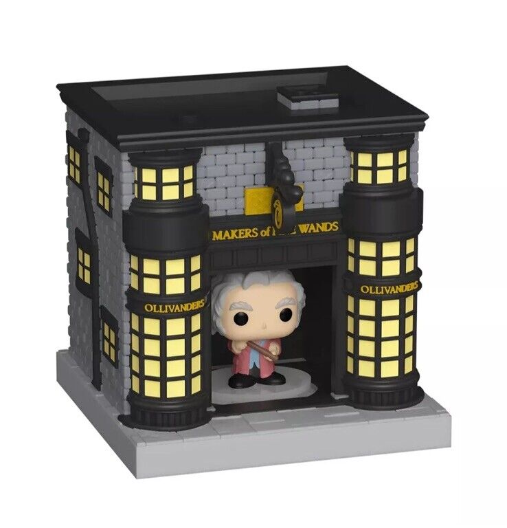 Funko BITTY POP! TOWN GARRICK OLLIVANDER WAND SHOP HARRY POTTER In Stock Now - SOScollectible