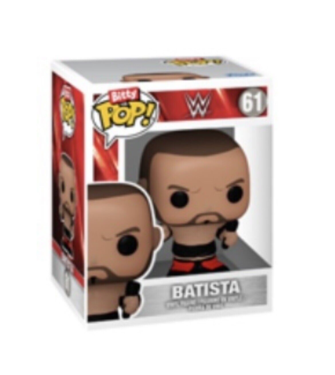 Funko Bitty Pop WWE Wrestling Batista Collect All 16 In Stock now 🇬🇧 - SOScollectible