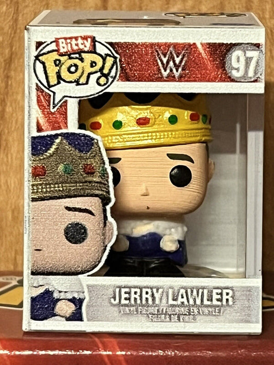 Funko Bitty Pop WWE Wrestling Jerry Lawyer Collect All 16 In Stock now - SOScollectible