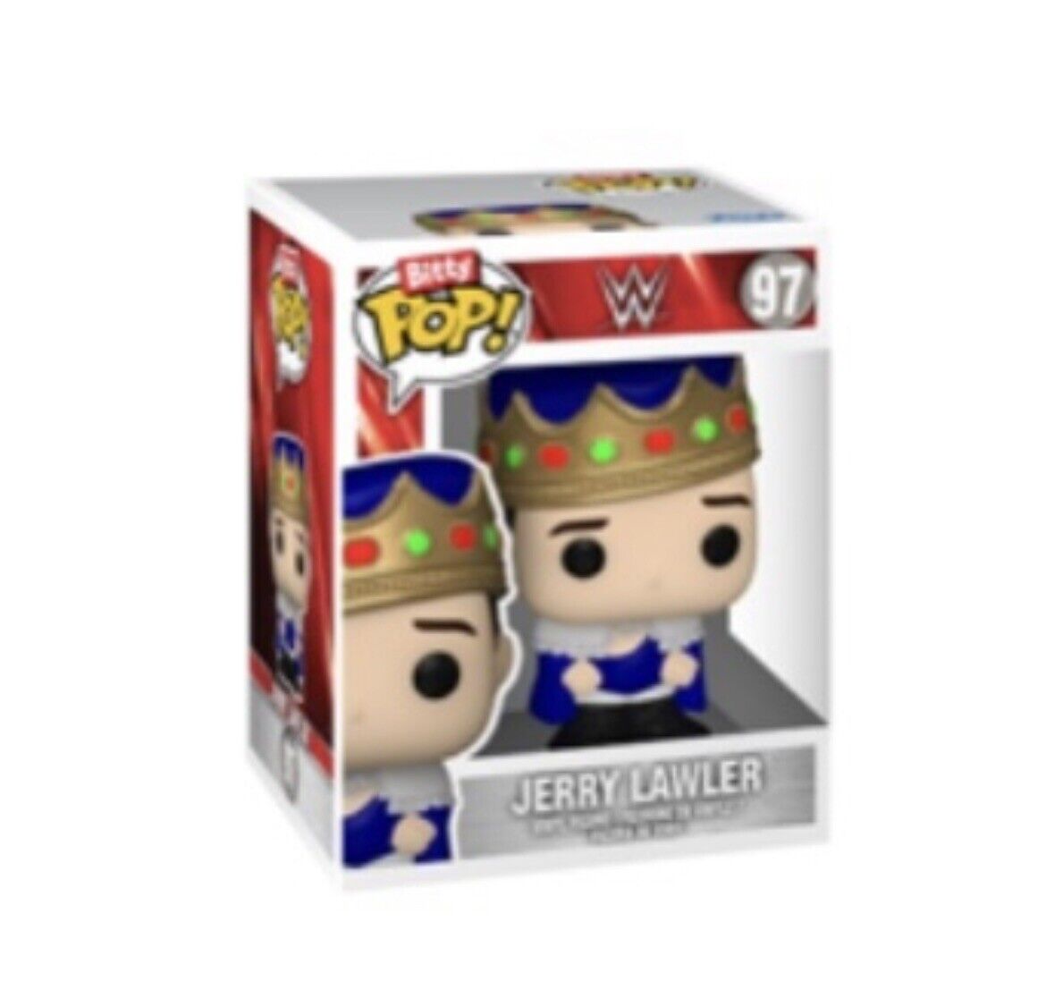 Funko Bitty Pop WWE Wrestling Jerry Lawyer Collect All 16 In Stock now - SOScollectible