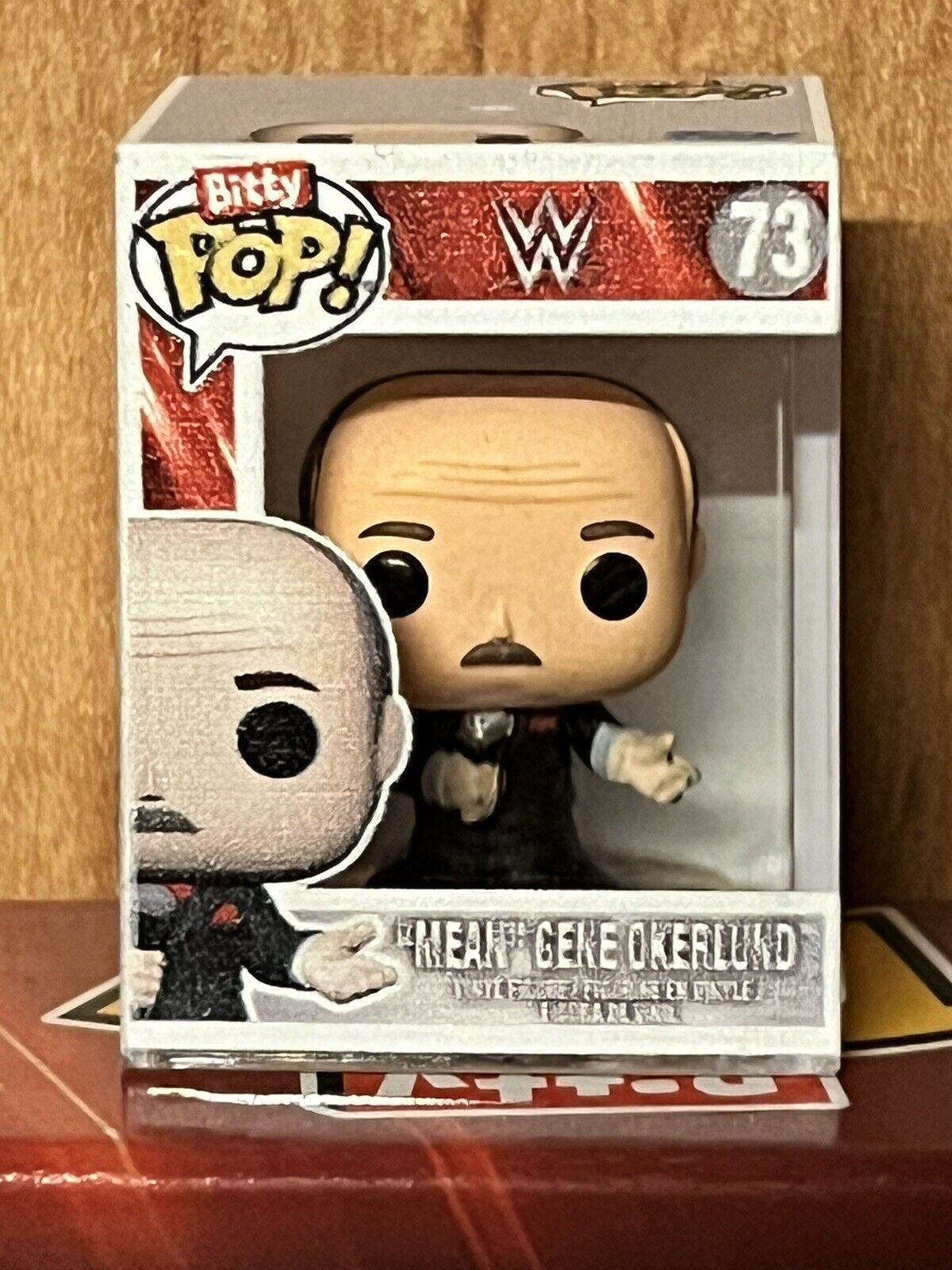 Funko Bitty Pop WWE Wrestling Mean Gene Okerlund Collect All 16 In Stk now - SOScollectible