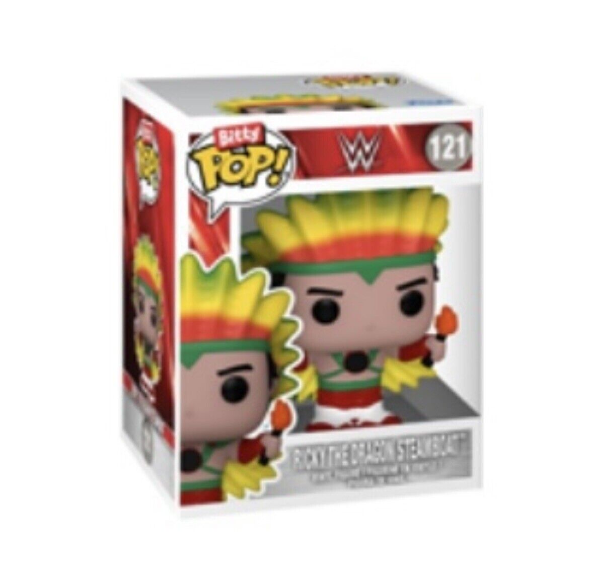 Funko Bitty Pop WWE Wrestling Ricky The Dragon 🇬🇧 In Stock now - SOScollectible