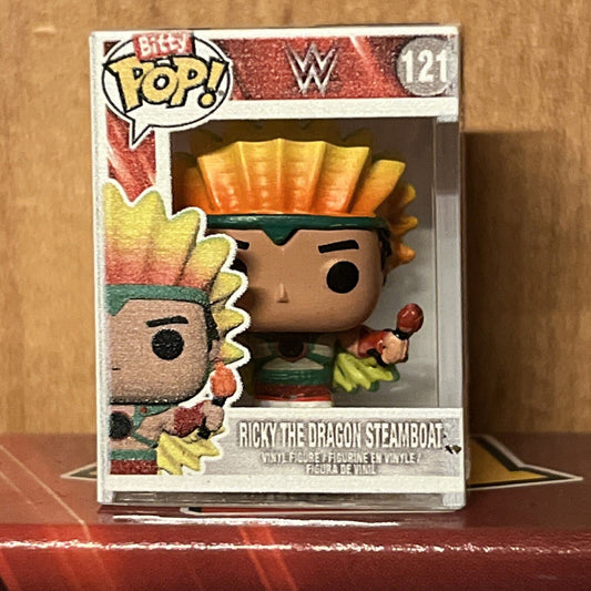 Funko Bitty Pop WWE Wrestling Ricky The Dragon 🇬🇧 In Stock now - SOScollectible