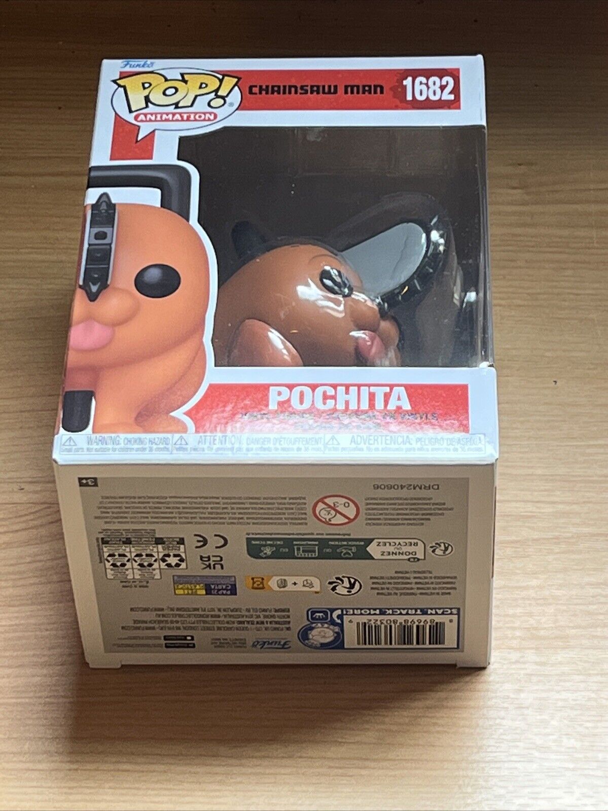 Funko Chainsaw Man Pochita Pop Vinyl Figure 1682 Anime In Stk NOW Collect Set - SOScollectible