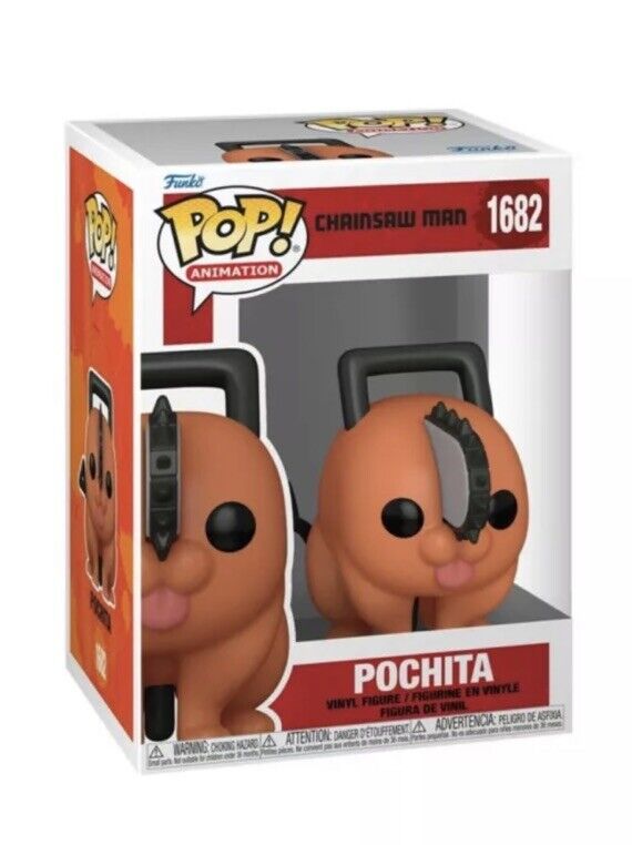 Funko Chainsaw Man Pochita Pop Vinyl Figure 1682 Anime In Stk NOW Collect Set - SOScollectible