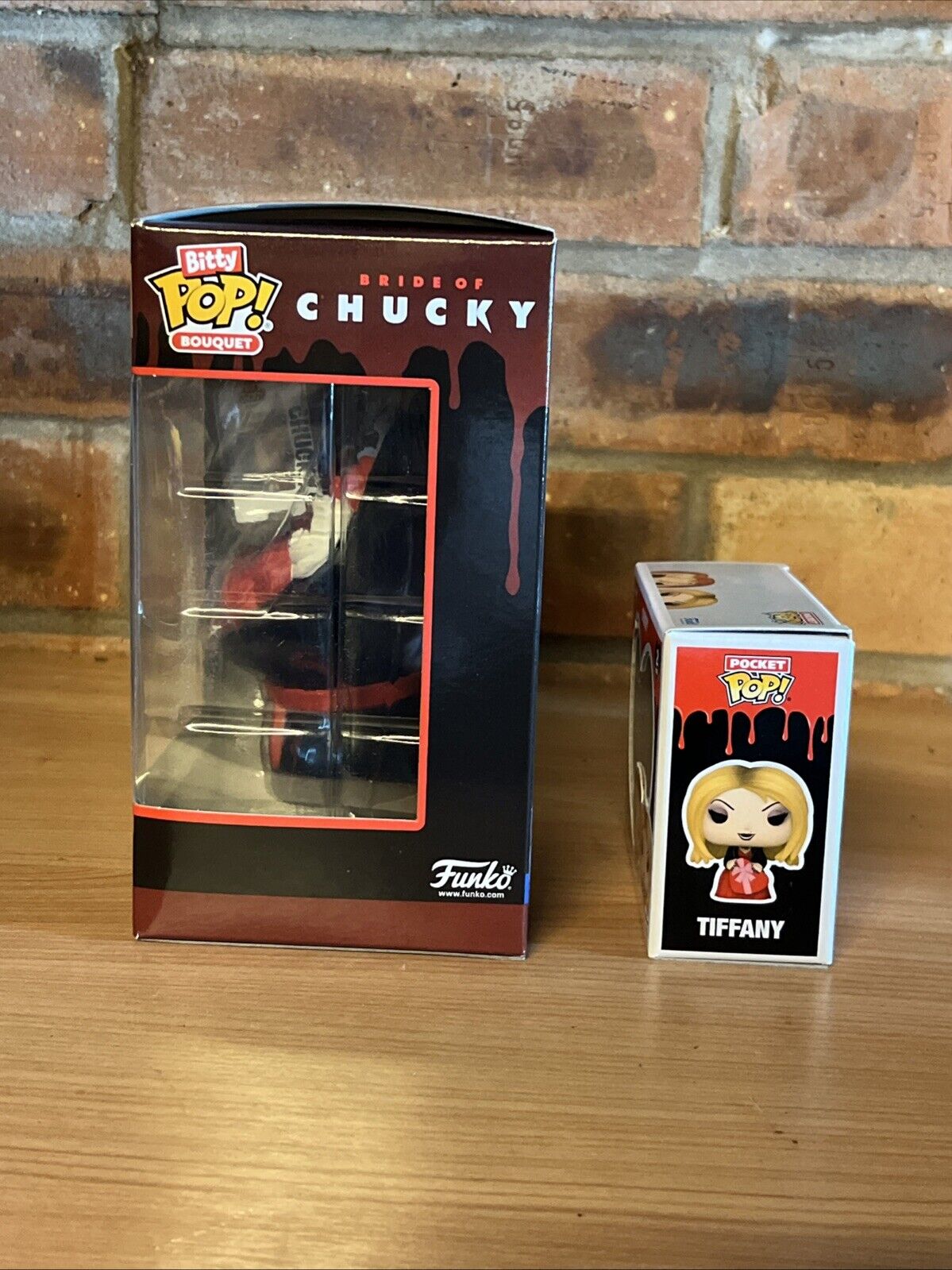 Funko Child's Play Chucky & Tiffany Valentines Bouquet Bitty 3pc & Pocket Pop 2p - SOScollectible