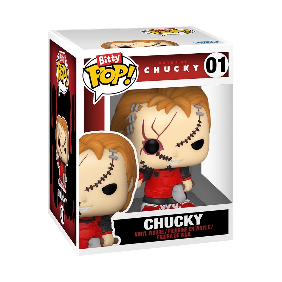 Funko Child's Play Chucky & Tiffany Valentines Bouquet Bitty Pop 3pc In Stk - SOScollectible