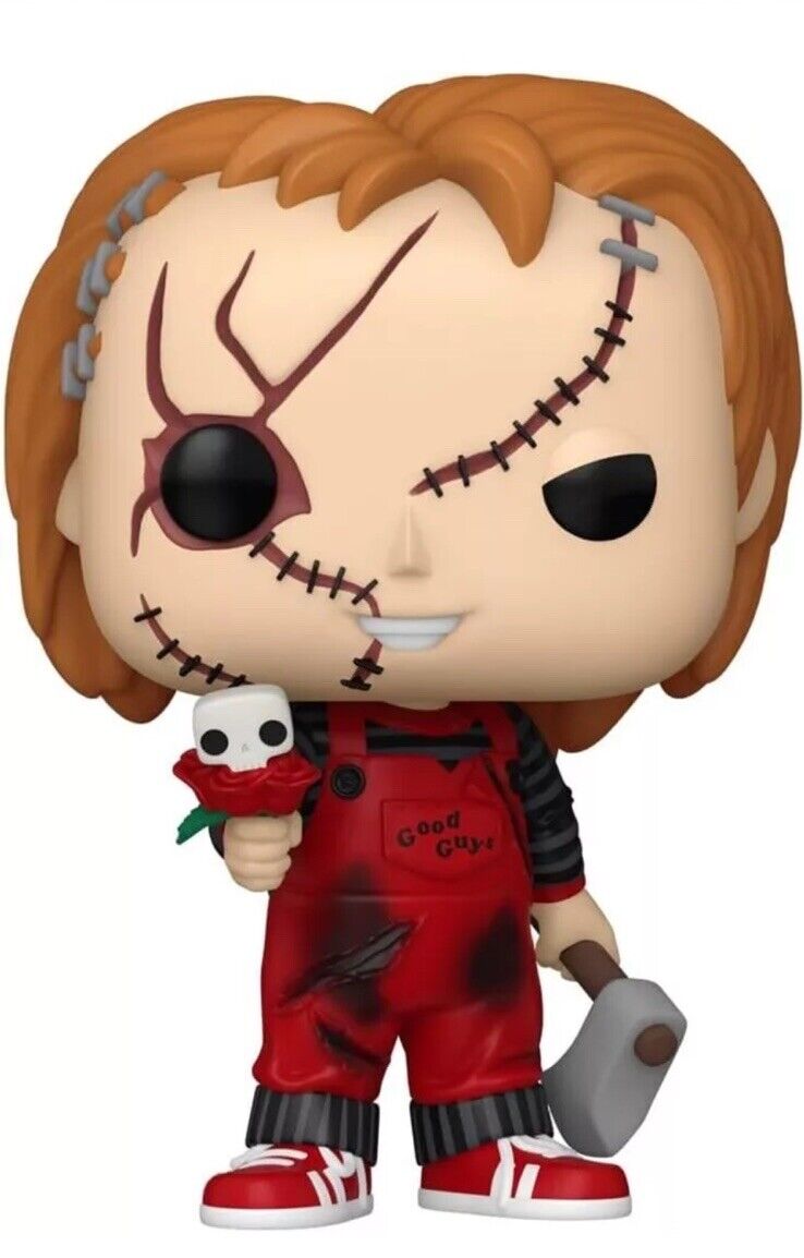 Funko Childs Play Valentines Chucky Funko POP #1726 Horror Protector In Stk Now - SOScollectible