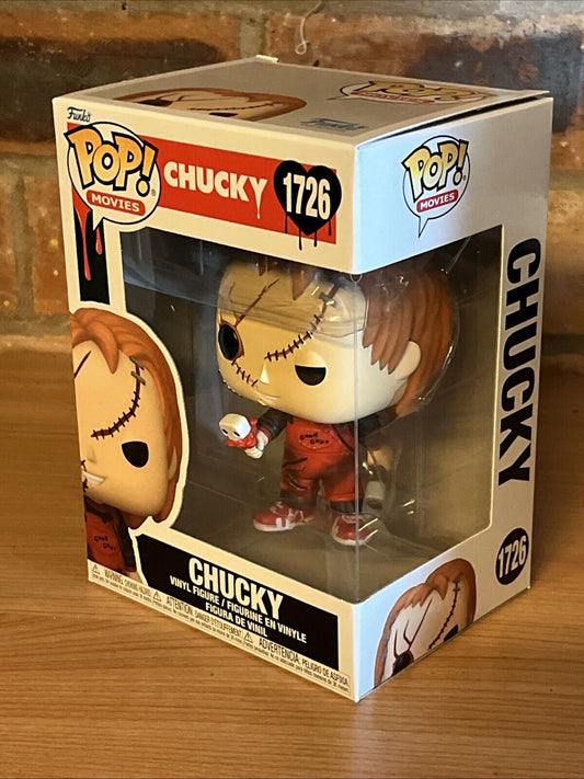 Funko Childs Play Valentines Chucky Funko POP #1726 Horror Protector In Stk Now - SOScollectible