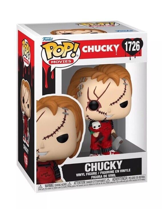 Funko Childs Play Valentines Chucky Funko POP #1726 Horror Protector In Stk Now - SOScollectible