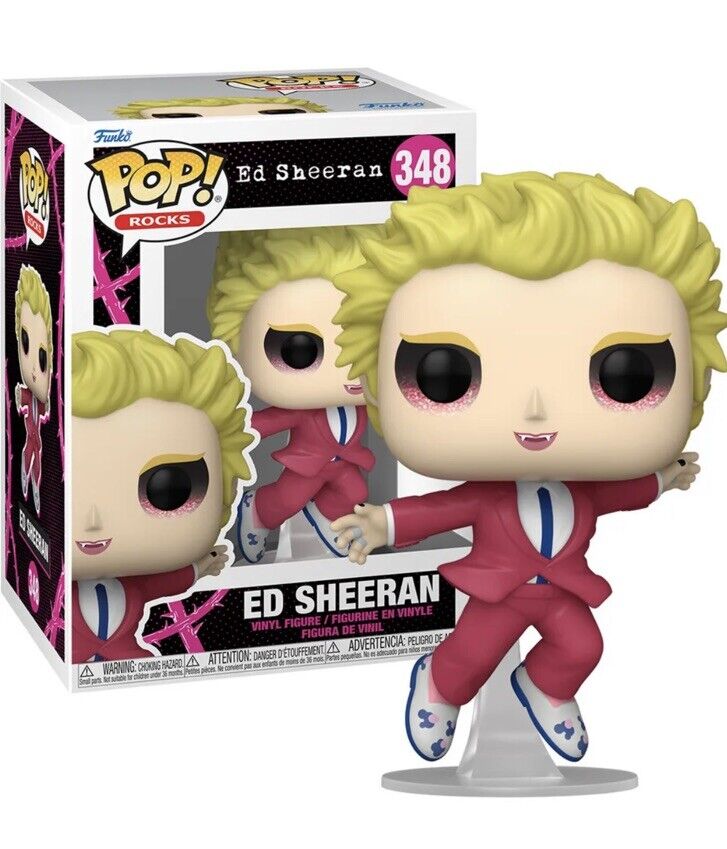 Funko Ed Sheeran Bad Habits POP Rocks Vinyl Figure 348 New Mint - SOScollectible