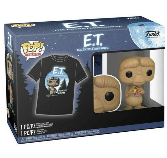 Funko E.T. the Extra - Terrestrial POP! & Tee Box ET w/Reeses Med Rare Loungefly - SOScollectible