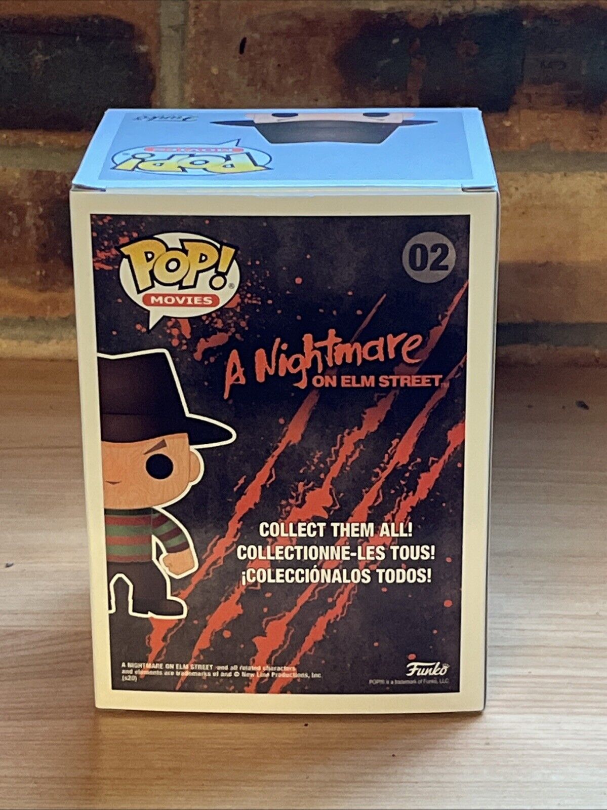 FUNKO FRED FREDDY KRUEGER 02 NIGHTMARE ON ELM STREET POP VINYL FIGURE BOXED NEW - SOScollectible