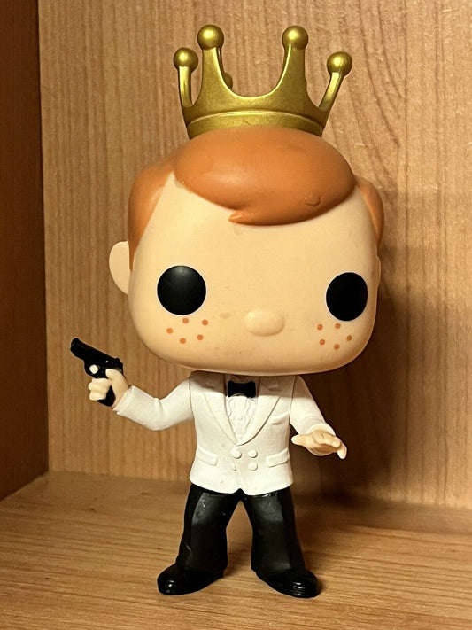 Funko Freddy Funko as James Bond Roger Moore Octopussy Custom Made One Off - SOScollectible