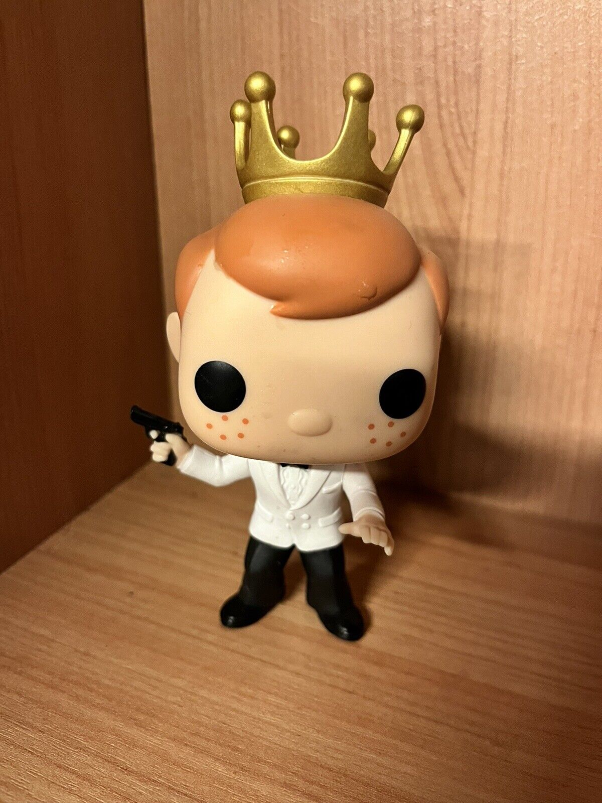 Funko Freddy Funko as James Bond Roger Moore Octopussy Custom Made One Off - SOScollectible