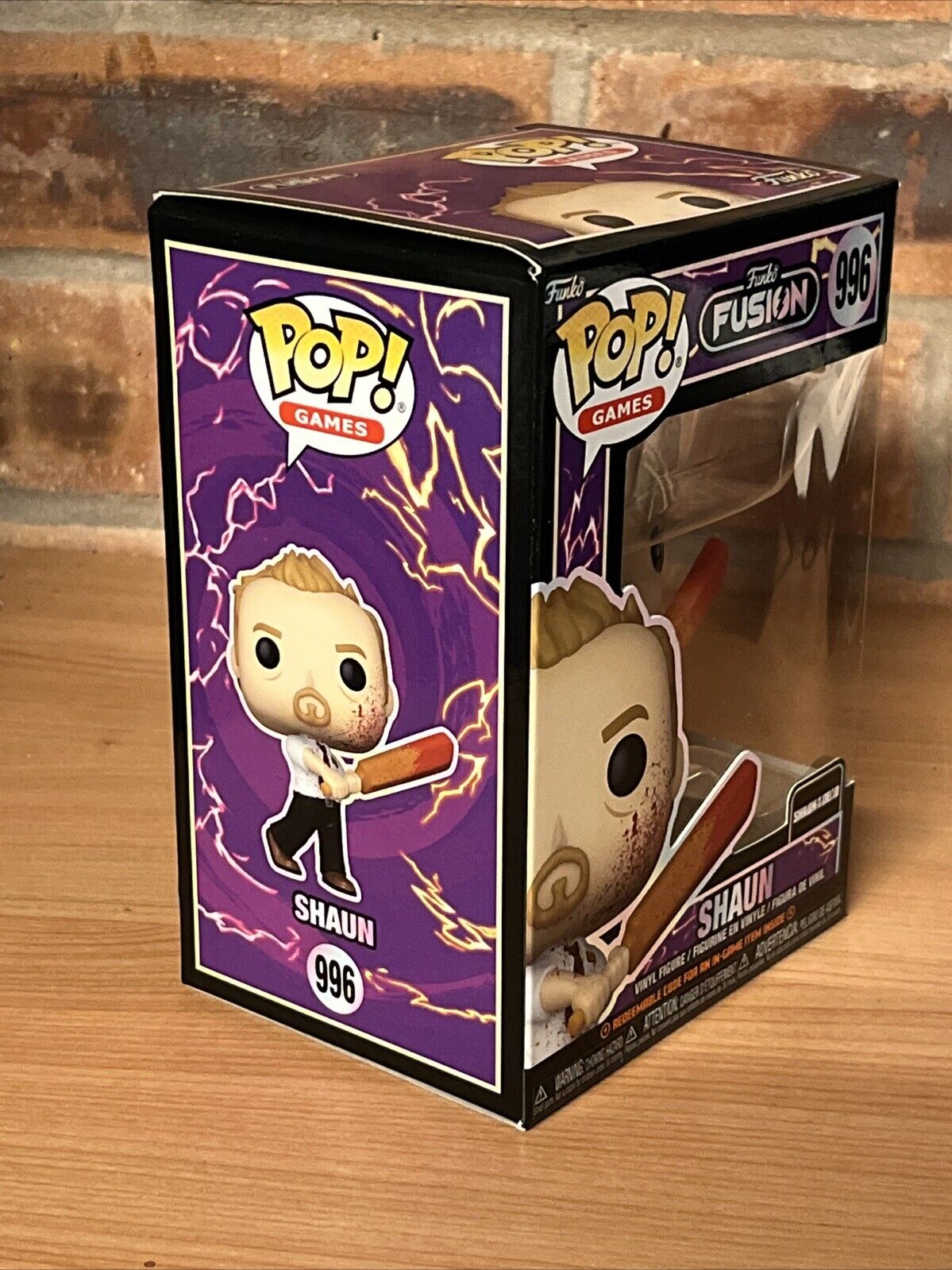 Funko Fusion 996 Shaun Bat Shaun of the Dead Funko In Stock Feb Grab The Code - SOScollectible