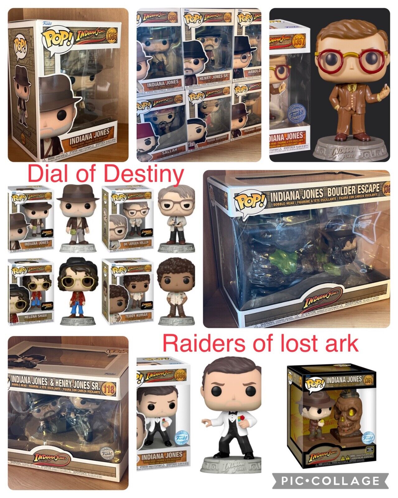 funko indiana jones collection light up dial destiny raiders temple rides exc - SOScollectible